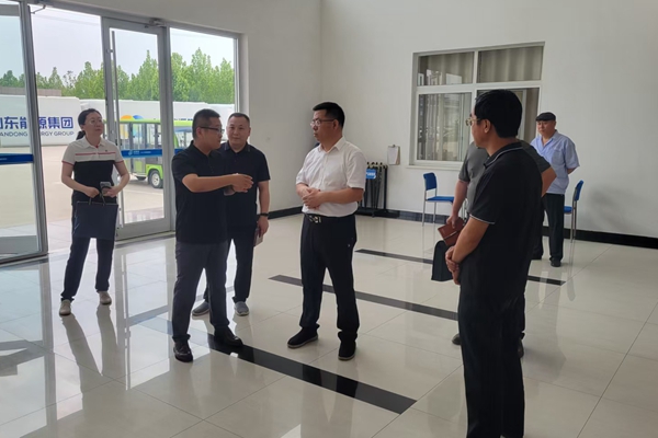 注重安全环保 做好行业担当|德州市生态环境局领导莅临集团调研